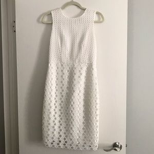 White Ann Taylor Dress
